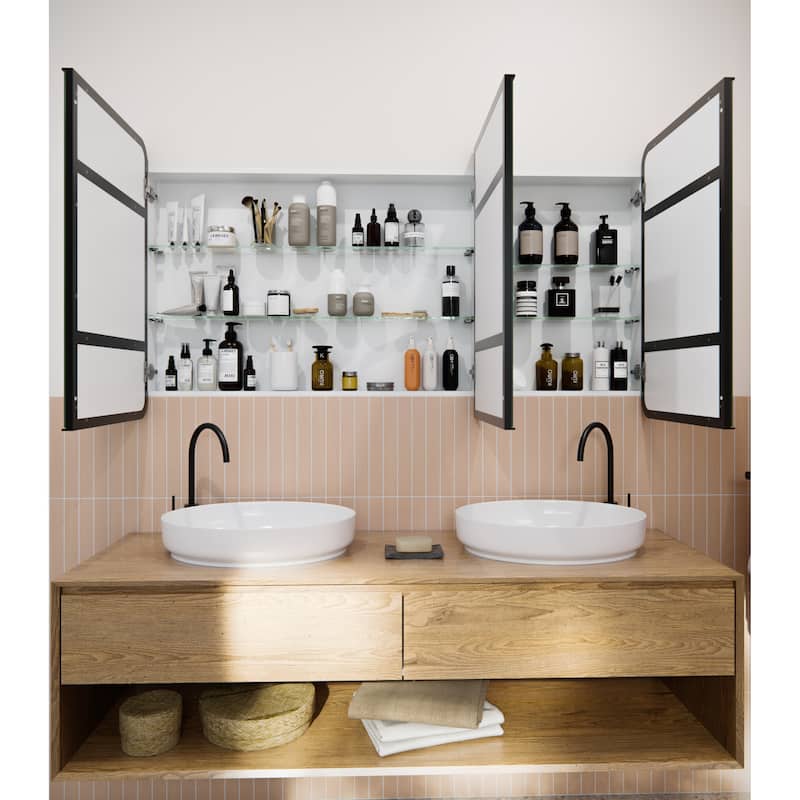 Stainless Steel Square Medicine Cabinet