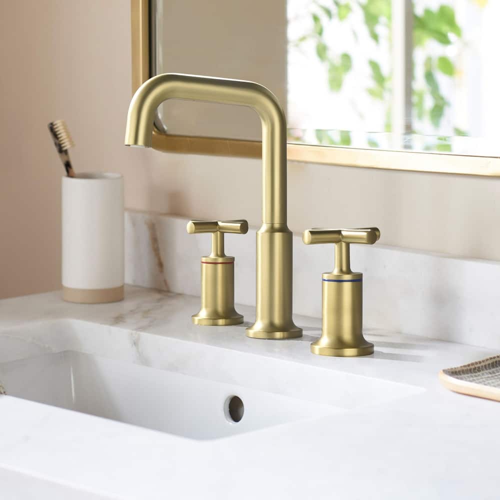 Widespread Bathroom Sink Faucet Double Handle Bathroom Sink Faucet