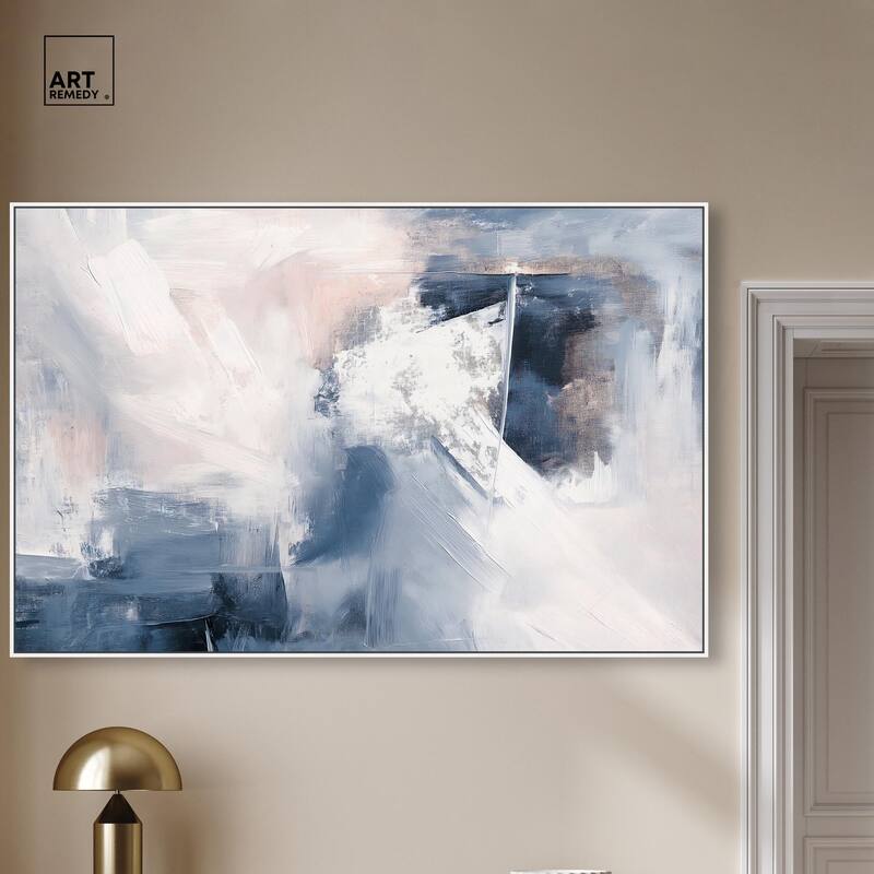 Blue Rapture II Canvas by Art Remedy
