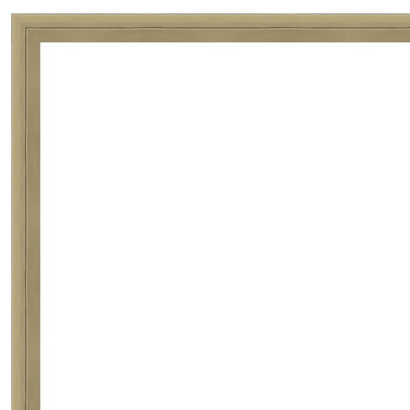 Beveled Wood Bathroom Wall Mirror - Lucie Frame