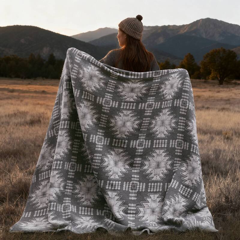 Woolrich Alberta Cotton Blend Blanket