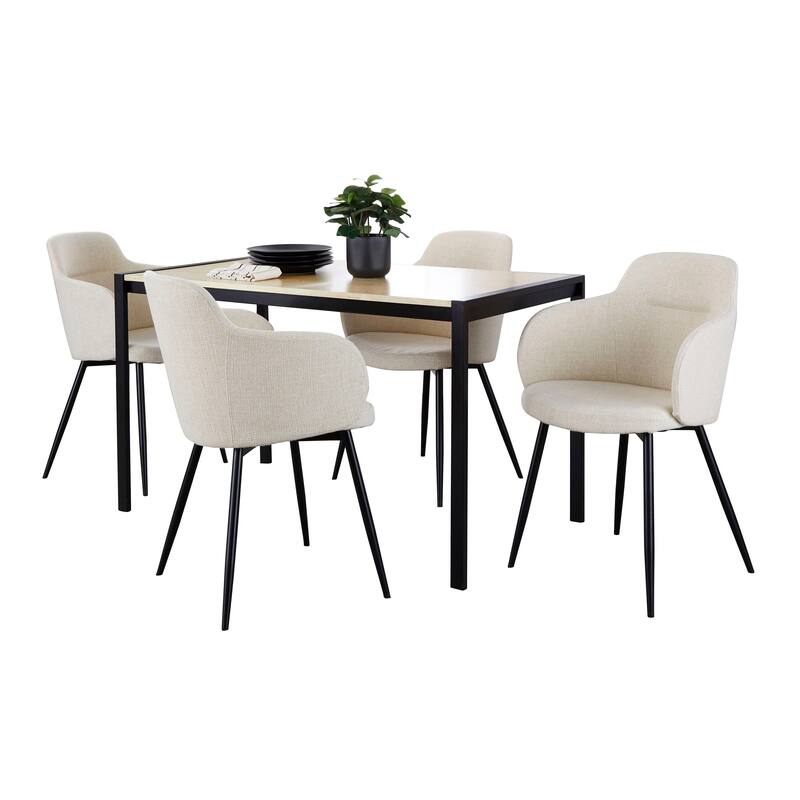 Porch & Den Forrest-Iglabo 5-Piece Dining Set
