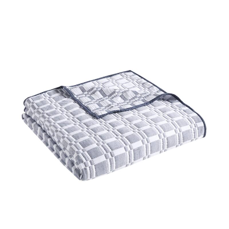 Madison Park Raine 3 Piece Reversible Matelasse Coverlet Set