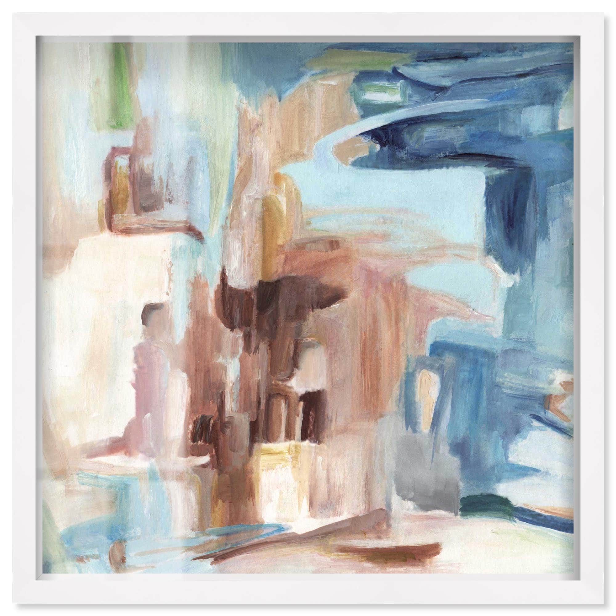 Wonder Tones Abstract Wall Decor Shadowbox Print by Art Remedy