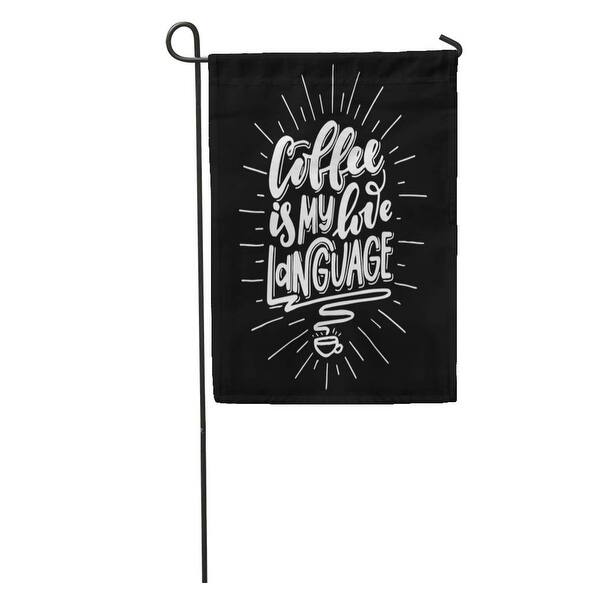 Shop Life Coffee Is My Love Language Inspirational Hand Lettering