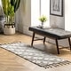 preview thumbnail 44 of 43, Nuloom Jinny Moroccan Wool Tasseled Area Rug 2' x 6' Runner - Grey