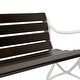 preview thumbnail 6 of 7, Galata Outdoor Acacia Wood Outdoor Handmade Bench by Christopher Knight Home