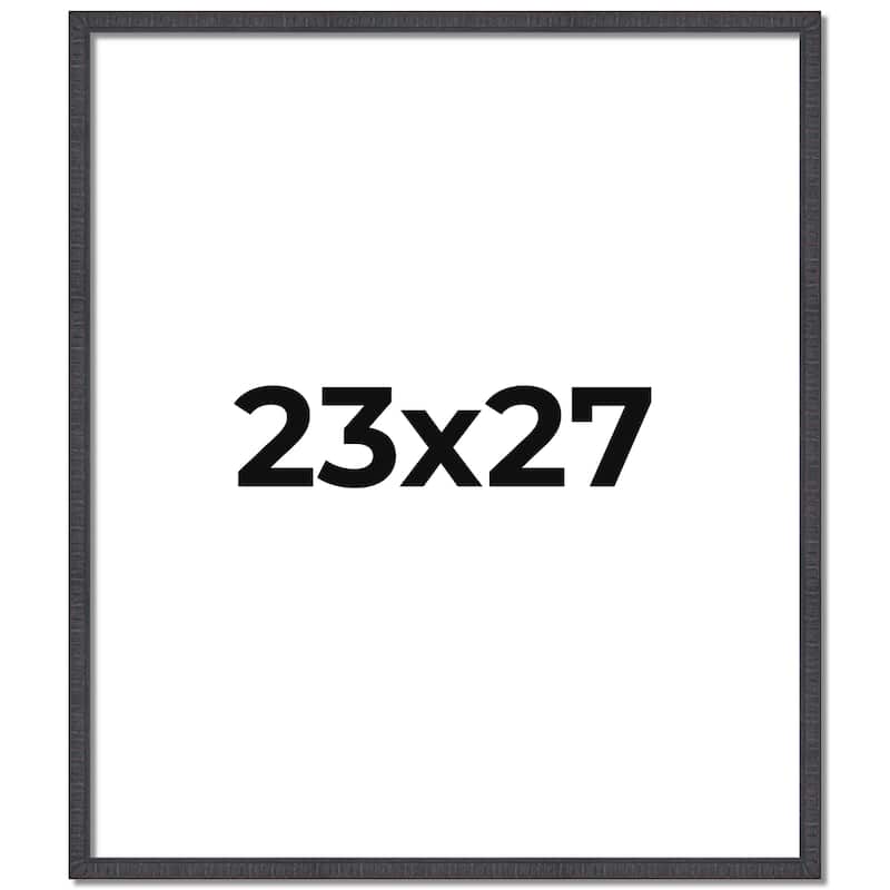 23x27 Frame Brown Solid Wood Picture Frame - Complete Modern Photo