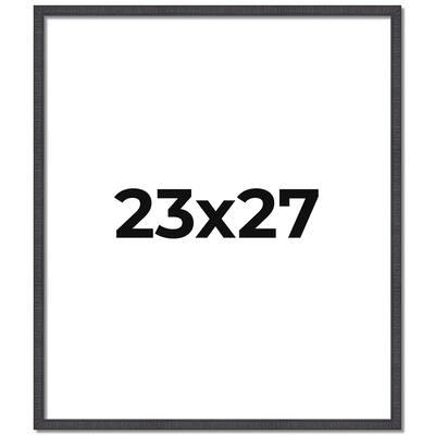 23x27 Frame Brown Solid Wood Picture Frame - Complete Modern Photo