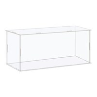 Display Case Box Acrylic Box Transparent Showcase 31x11x16cm for ...