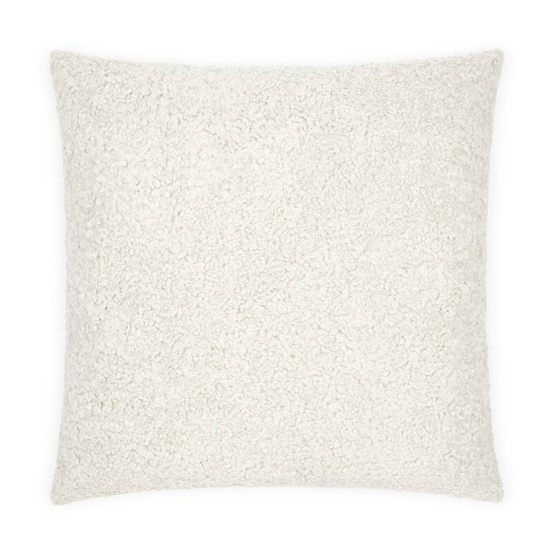 Poodle Ivory Decorative Throw Pillow