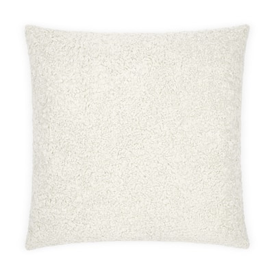 Poodle Ivory Decorative Throw Pillow