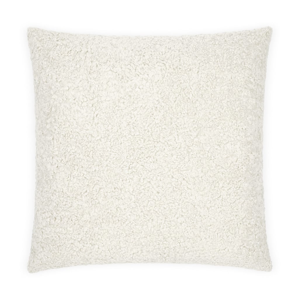 Poodle Ivory Decorative Throw Pillow