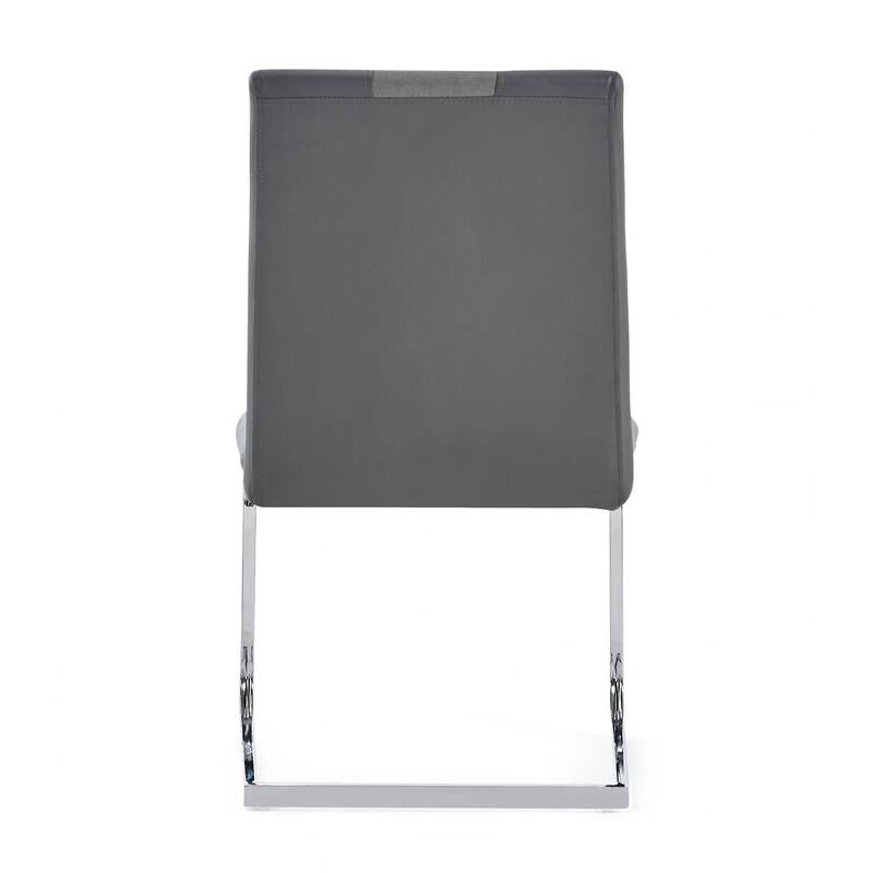 FABRIC GREY DINING CHAIRS (KIT of 4)