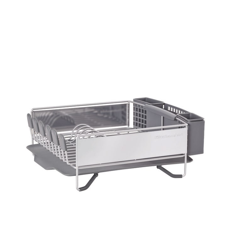KitchenAid Compact Stainless Steel Dish Rack On Sale Bed Bath