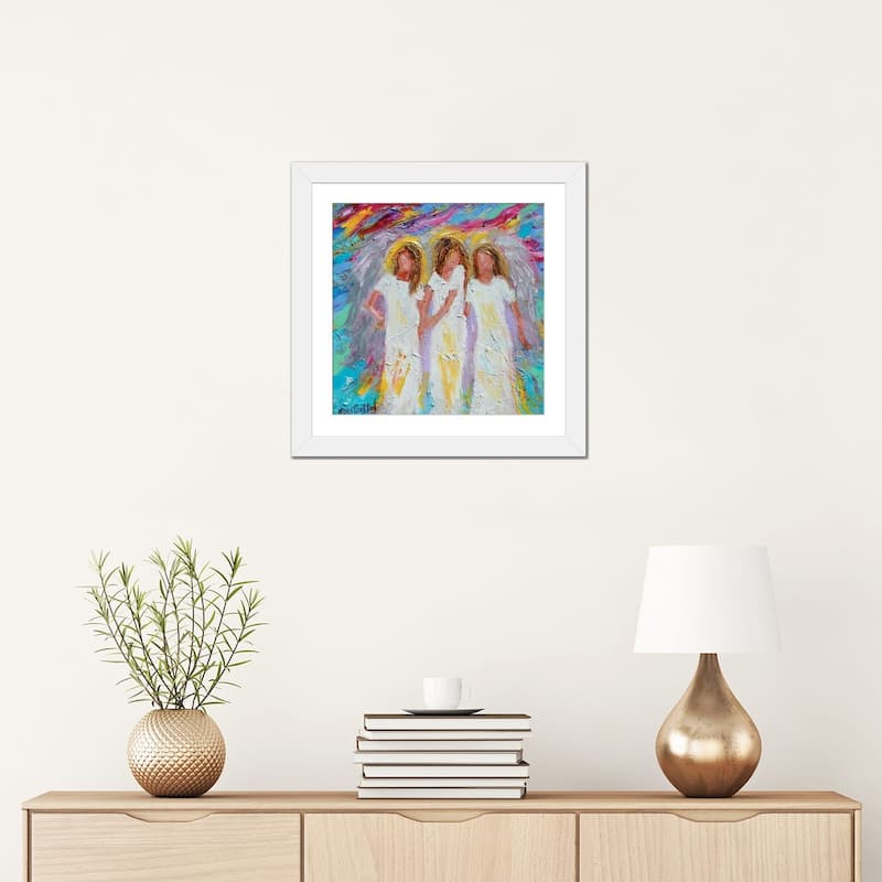 iCanvas "Angel Friends" by Karen Tarlton