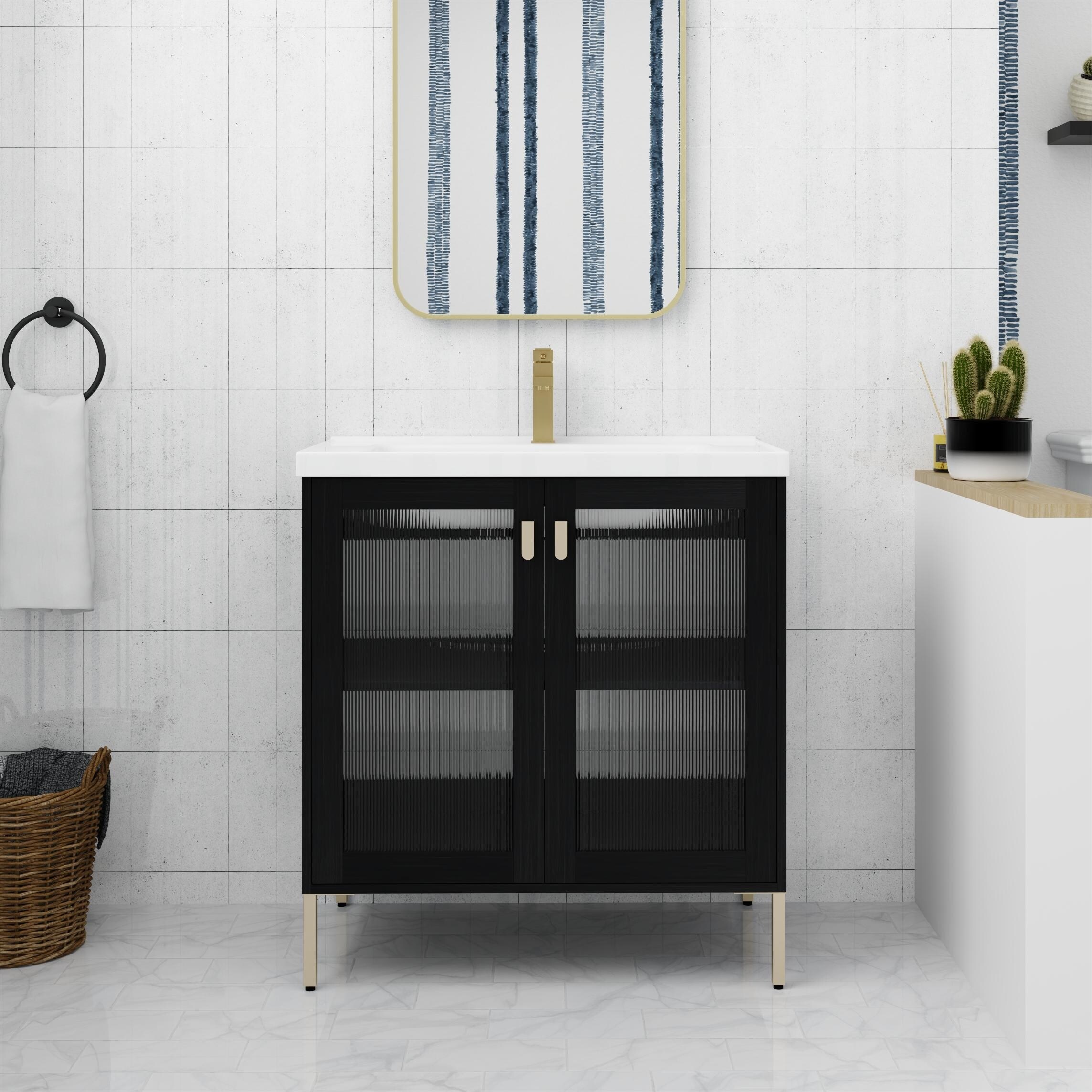 32 inch floating store vanity