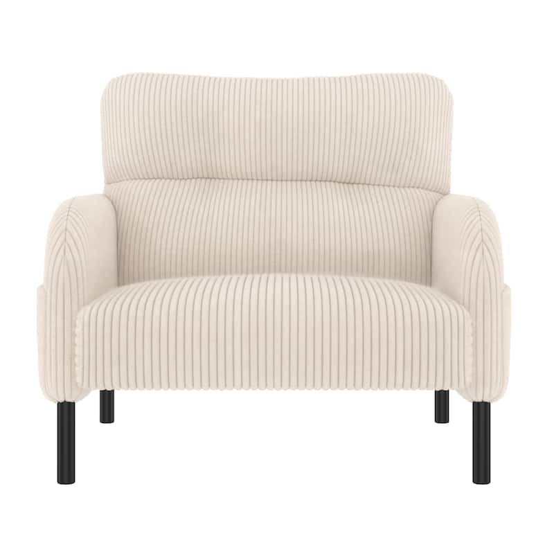 Beige Side Chair Accent Chair Office Chair, Comfortable Coffee Chair Lobby Chair Padded Chair Sofa Chair