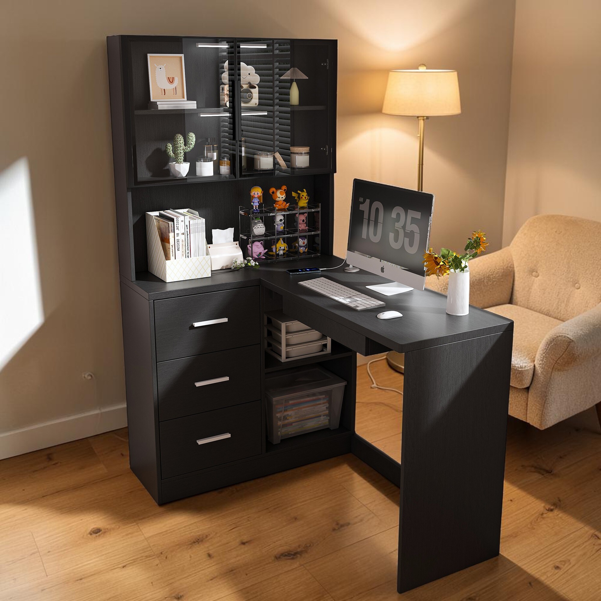 L-Shaped-Computer-Desk-with-