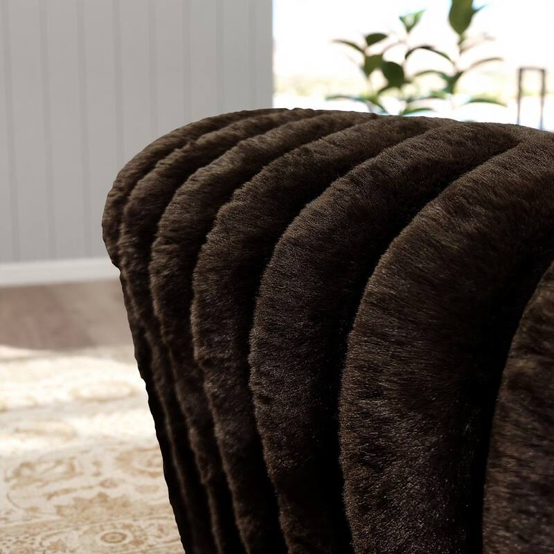 Roundhill Furniture Solenne Oversized Chair and a Half with Jumbo Corduroy Upholstery, Reversible Cushion, and Accent Pillow