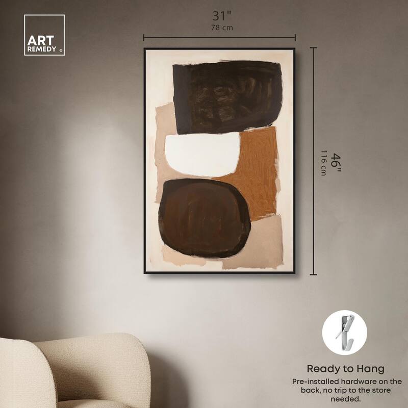 Asymmetrical Balance II Canvas by Art Remedy