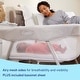 preview thumbnail 3 of 4, Graco DreamMore Bedside Bassinet, Willow