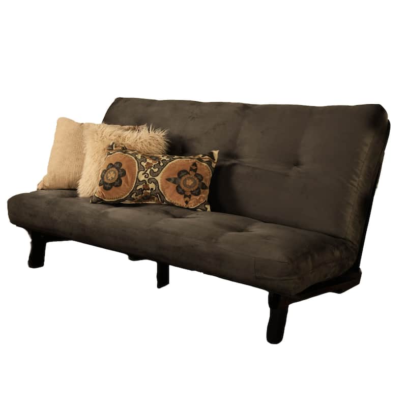 Somette Cotton and Foam Futon Mattress with Suede Cover (Frame Not Included)