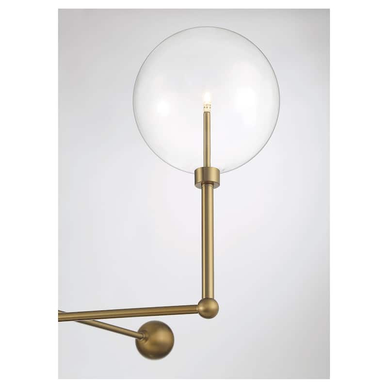 Meridian M100100 3 Light 45" Wide LED Linear Chandelier