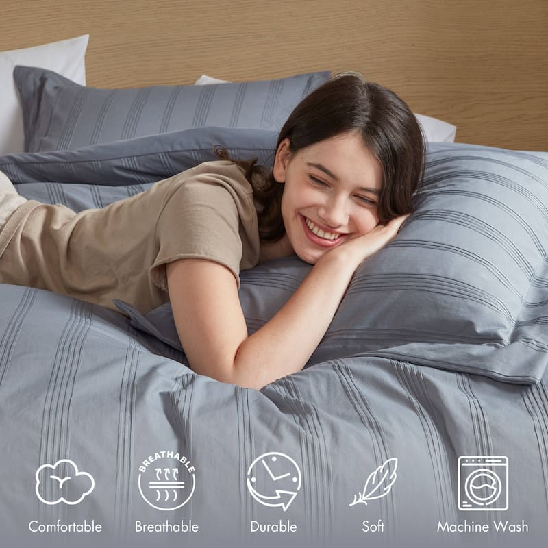 Chelsea Square Logan Woven Striped Comforter Set