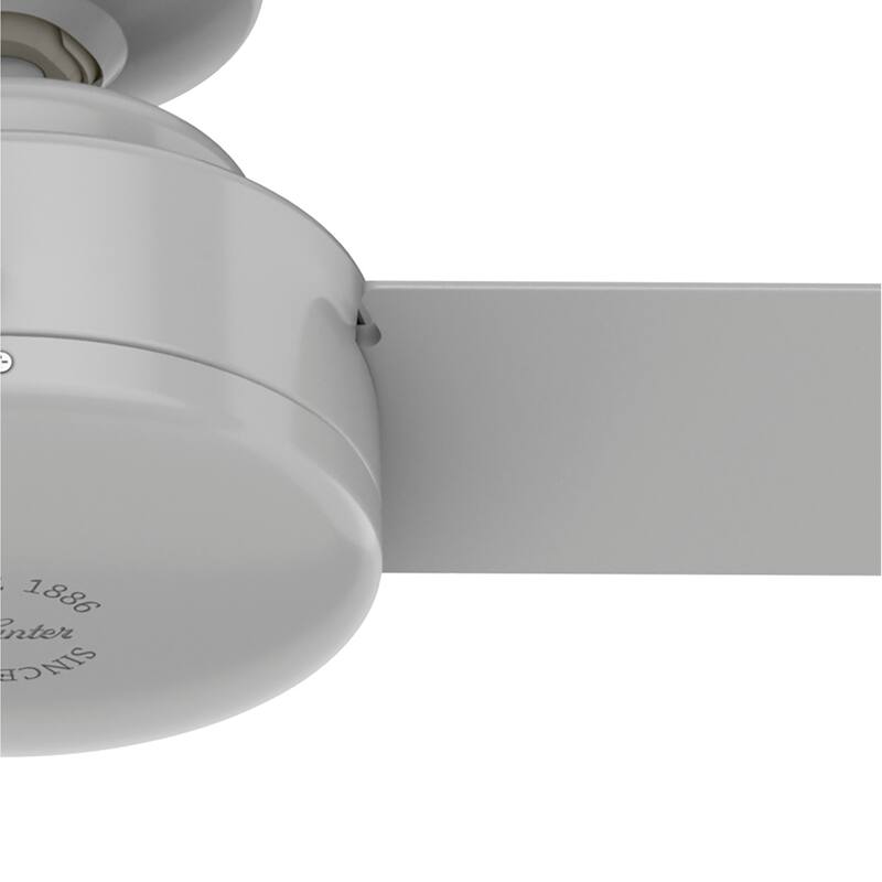 Hunter 52" and 44" Presto Ceiling Fan w/ Wall Control - Contemporary, Industrial, Scandinavian