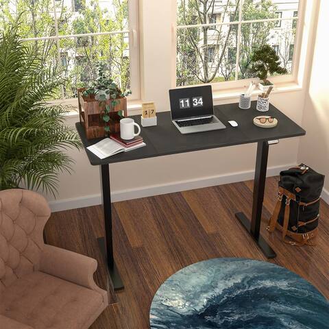 Homall Height Adjustable Standing Desk with 2 Button