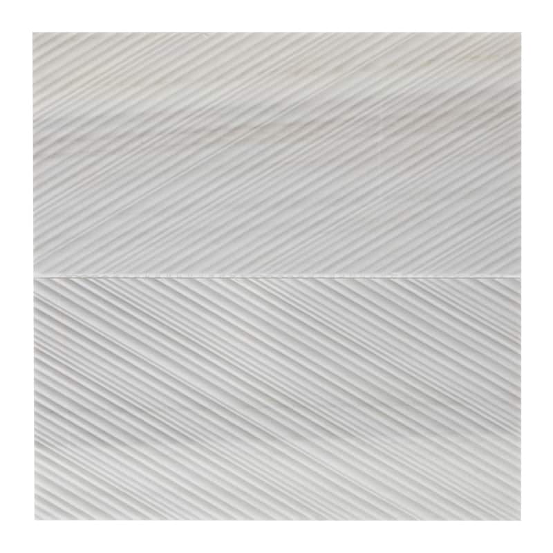Daltile Pietra Divina 6" x 12" Marble Natural Stone Bamboo Mosaic in Honed Namaste (10 PC Per Carton) (10 SQFT Per Carton)