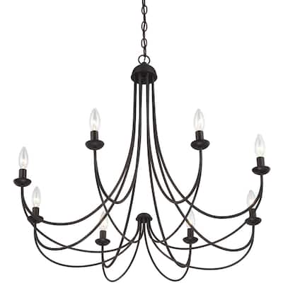 Mirren 8-Light Chandelier in Imperial Bronze