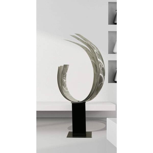 Shop Statements2000 Silver Abstract Metal Sculpture Modern Garden