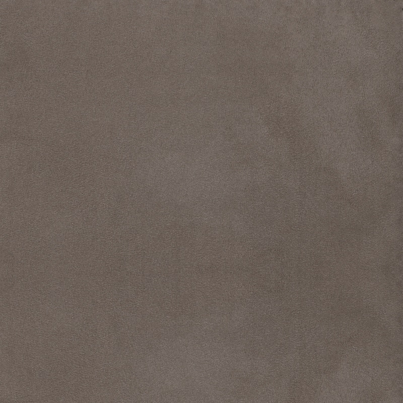 Livingston Microfiber Upholstered Bench Brown and Dark Bronze