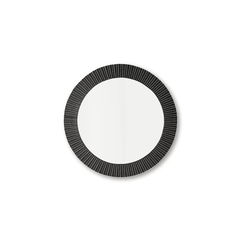 Signature Design by Ashley Ozias Black Accent Mirror - 34" W x 2" D x 34" H