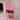 Pink Enclosed Cabinet, Wall Storage Unit, Bathroom Cabinet