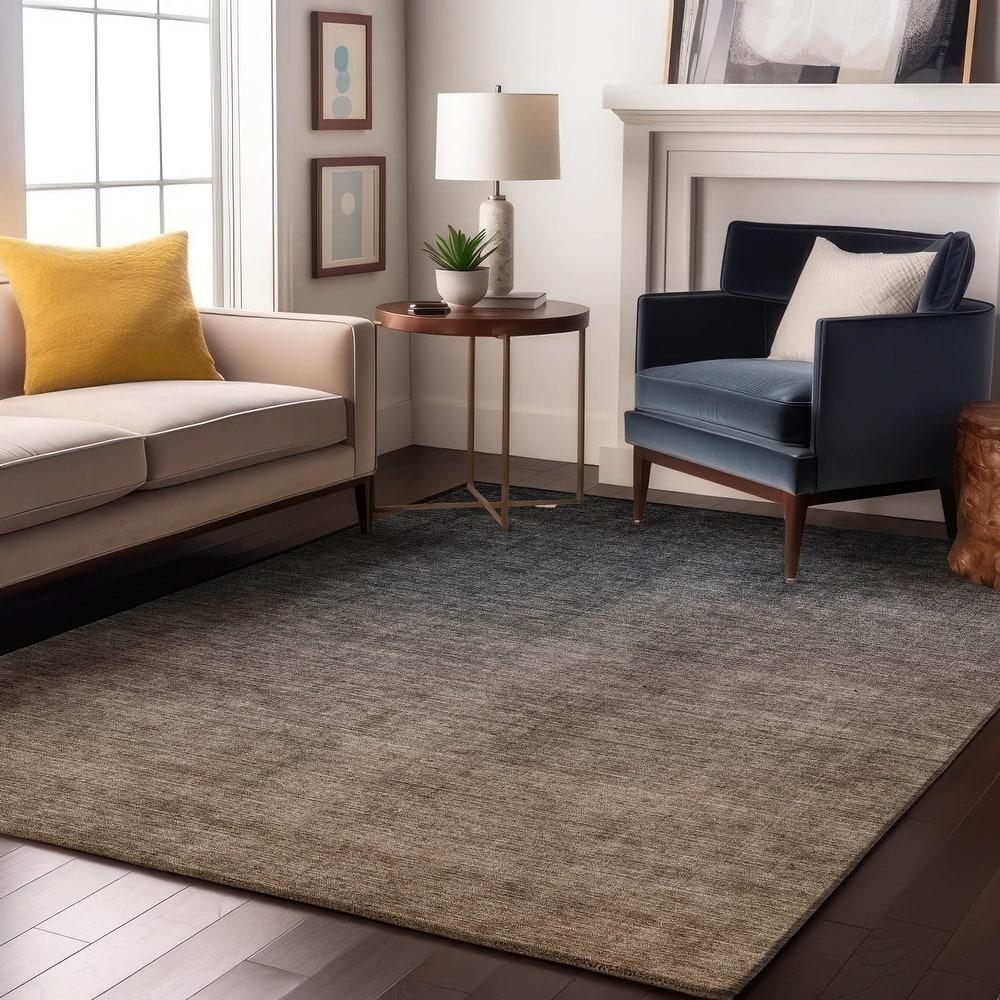 Premium Washable Super Soft Ombre Solid Mayfield Rug
