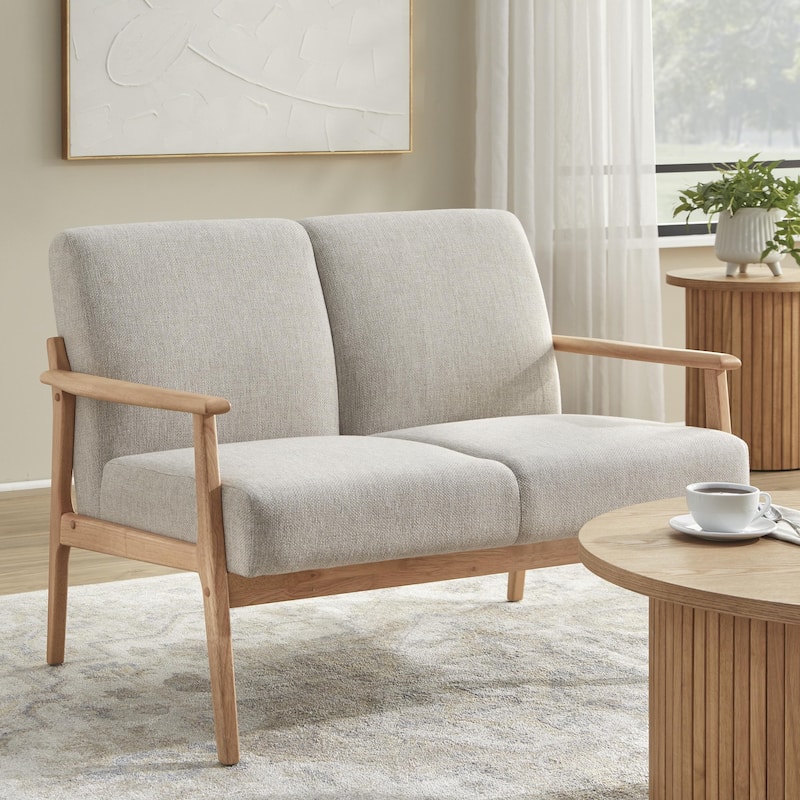 Lifestorey Beaumont Solid Wood 3-Piece Living room Set