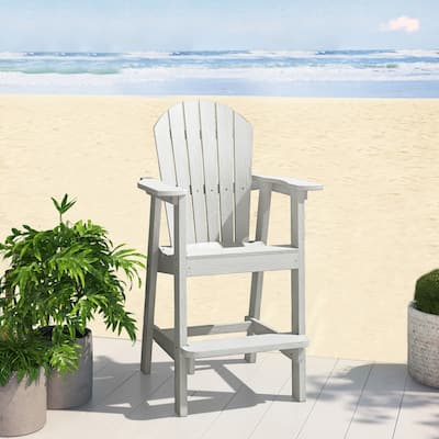 Lesly Single Barstools can Be Used Outdoors in White - 28.34"D×31.00"W×47.24"H