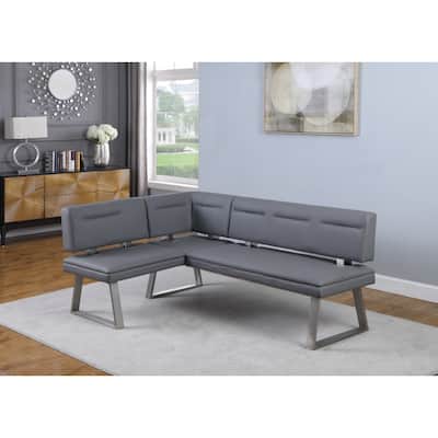 Somette Richard Reversible Nook in Gray