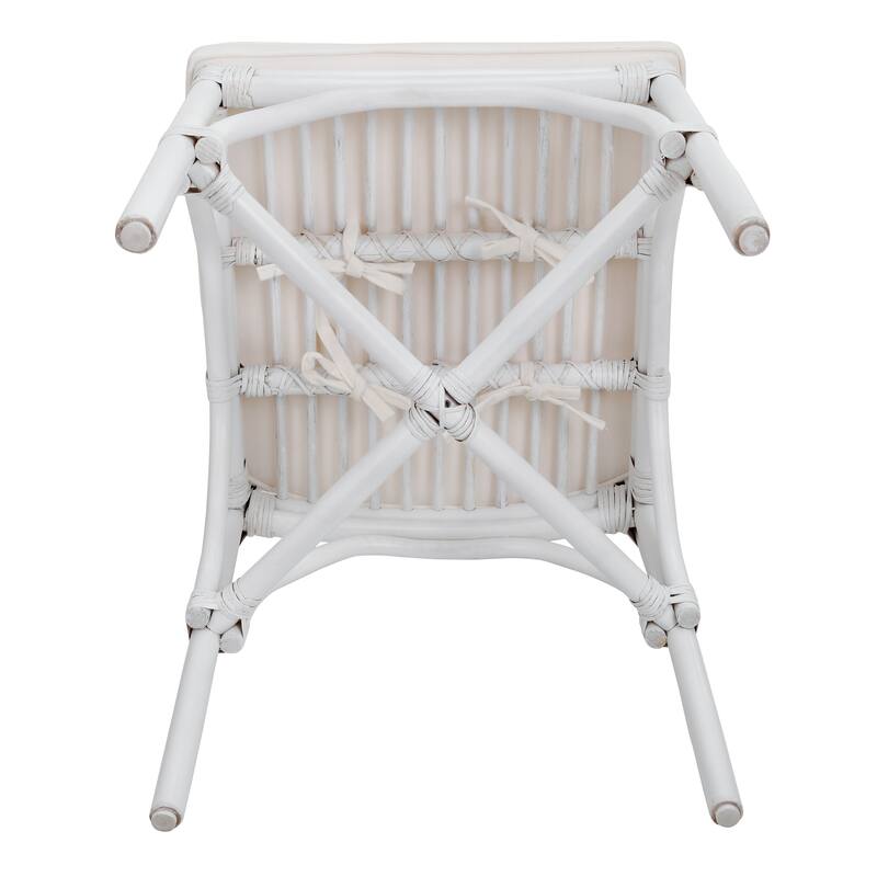 NPD Furniture Kara Rattan Dining Side Chair (Set of 2)