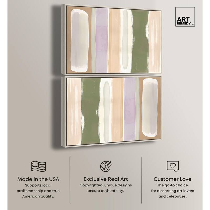 Sandstone Hush Canvas by Art Remedy