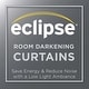 preview thumbnail 12 of 11, Eclipse Bryson Room Darkening Curtain Panel