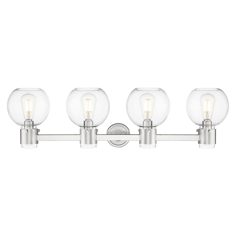 Innovations Lighting 464-4W-G464B-7CL Lawton Sphere 4 Light 34" Wide