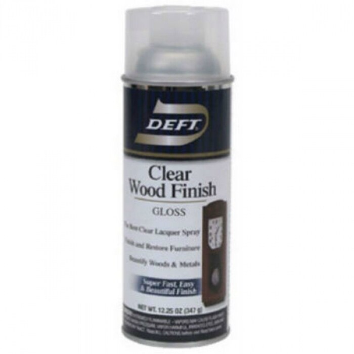 Shop Deft Dft010s 54 Clear Wood Finish Lacquer Spray 13 Oz