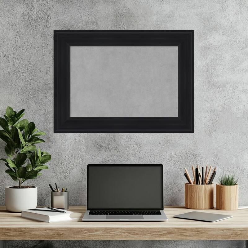 Amanti Art Abbey Black Framed