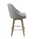 preview thumbnail 6 of 30, Madison Park Walsh Counter Stool With 360 degree Swivel Seat