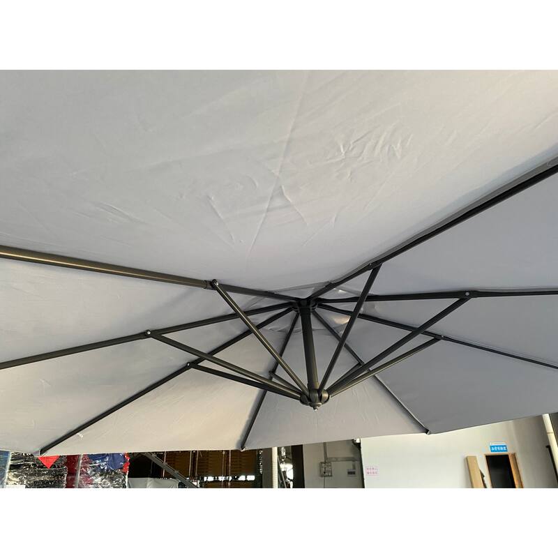 Versatile Offset Patio Umbrella for Outdoor Spaces with Advanced Features