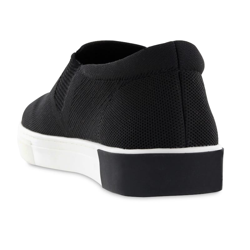 Strauss + Ramm Men's Flyknit Slip-On Sneaker